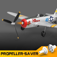 P47 RC letadlo, 2.4G 4kanálový Thunderbolt Fighter dálkově ovládaný akrobatický model letadla s gyroskopickým systémem pro začát